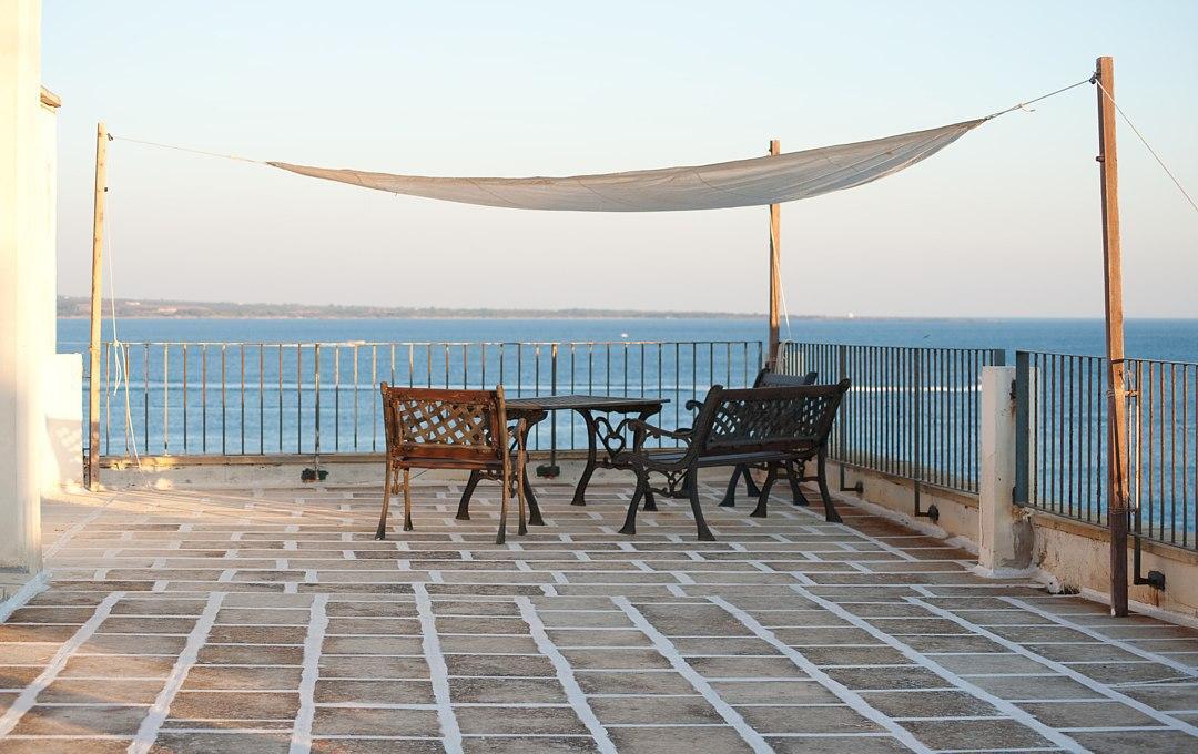 Terrazza sul tetto attrezzata